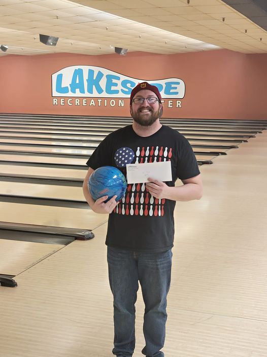 Brandon Fridley February Handicap Eliminator Winner - Lakeside Recreation Center