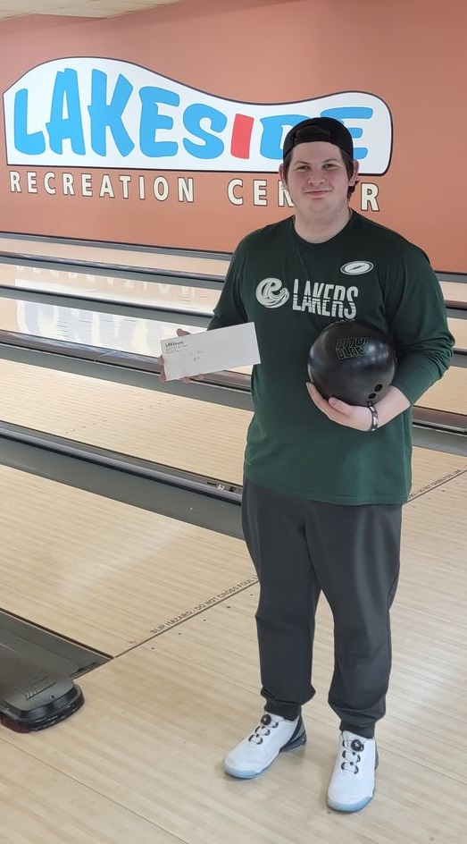 Joseph Napierkowski our December Scratch Eliminator at Lakeside Recreation Center 