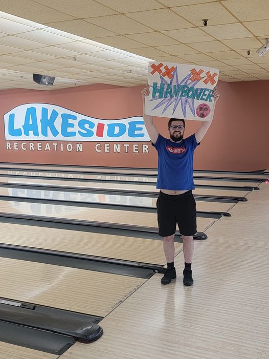 Mike Nelson April Handicap Eliminator Champion at Lakeside Recreation Center, Mundelein, Illinois