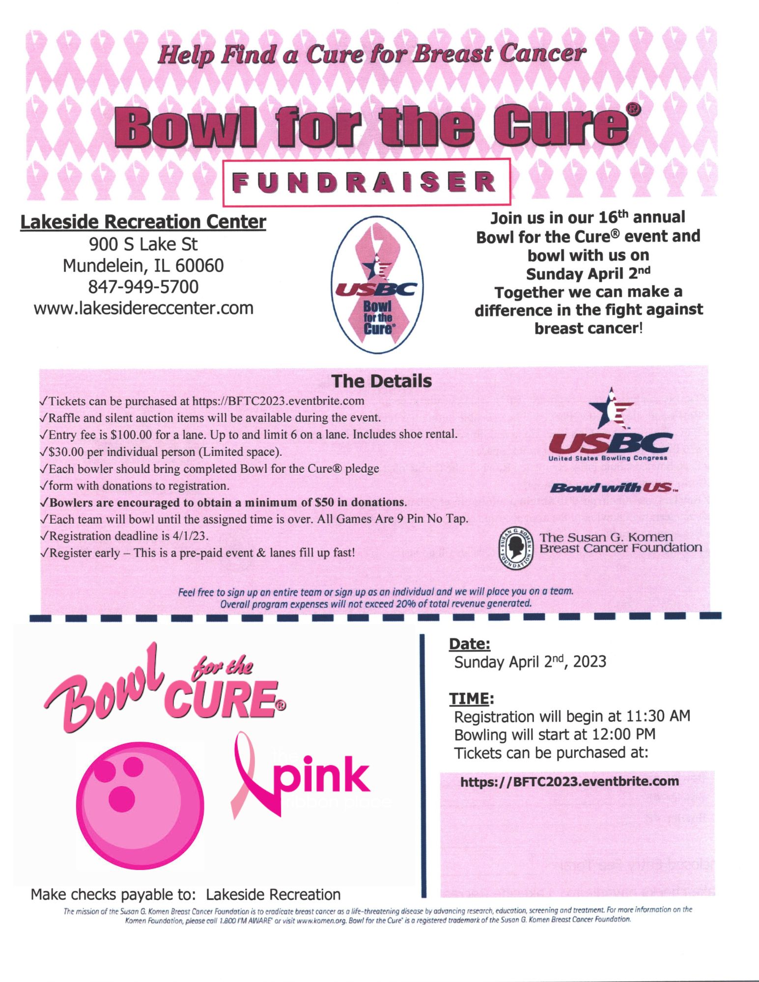 Bowl for the Cure